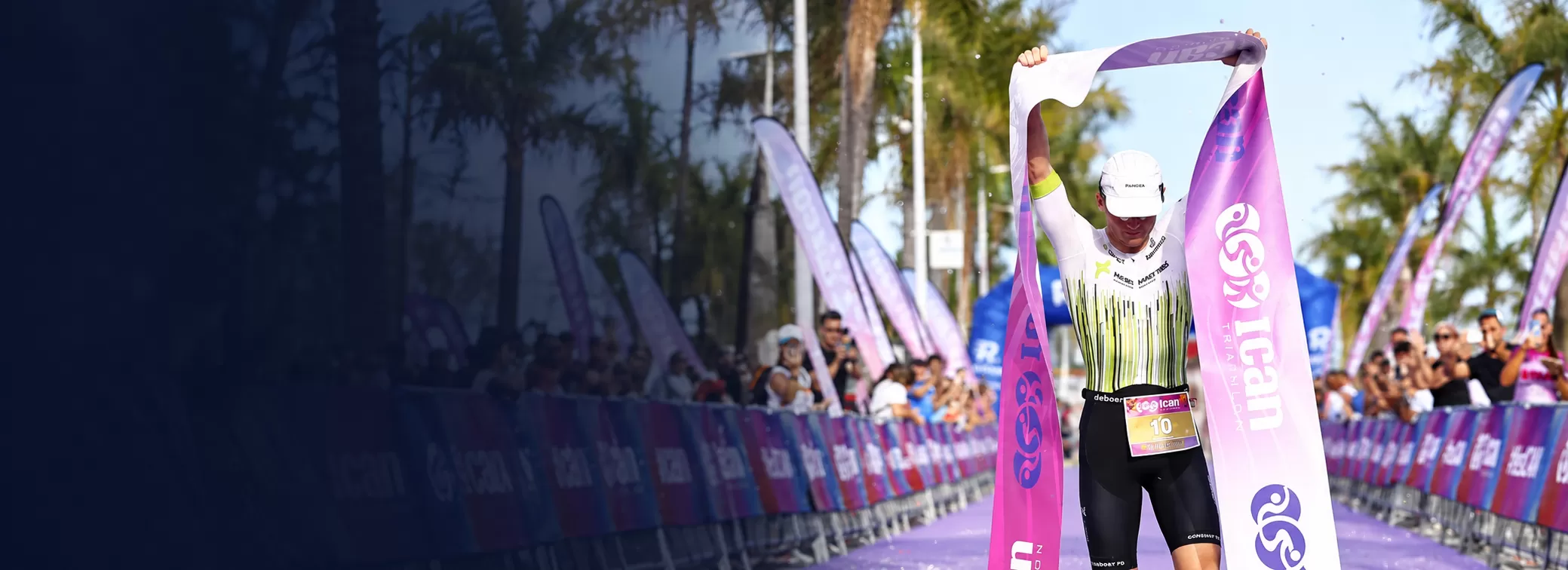Nicolas Julian wint eerste full triathlon